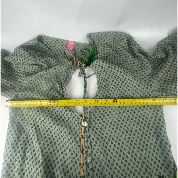 Farm Rio short sleeved Sunflower Print Romper Sz P - Picture 8 of 16